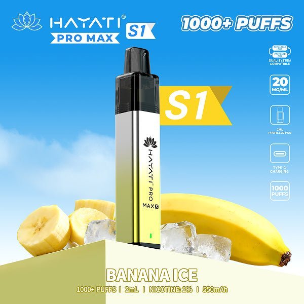 Hayati S1 rechargeable pod vape UK