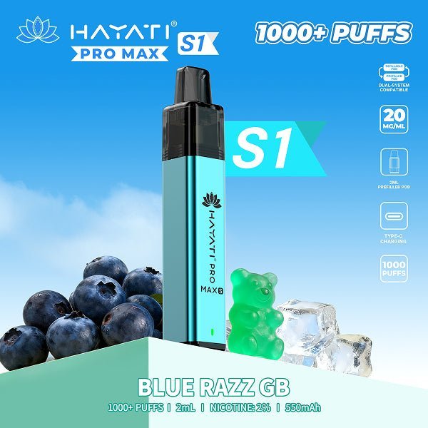 Hayati S1 pod vape kit design