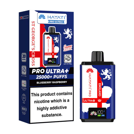 Hayati Pro Ultra 25K Souvenir Edition Pod Vape Kit – Rechargeable Dual Flavour System UK
