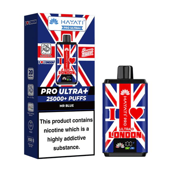 Hayati Pro Ultra 25K Souvenir Edition Pod Vape Kit – Rechargeable Dual Flavour System UK - Noble Vape
