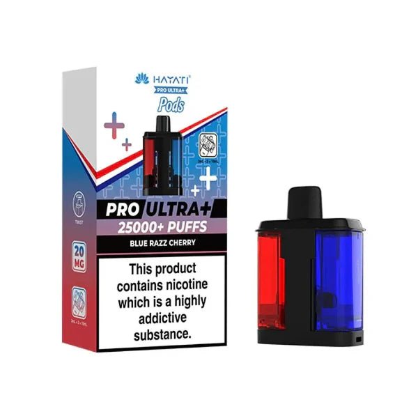 Hayati Pro Ultra Plus 25K Prefilled Pods – Replacement Dual Flavour Pods - Noble Vape