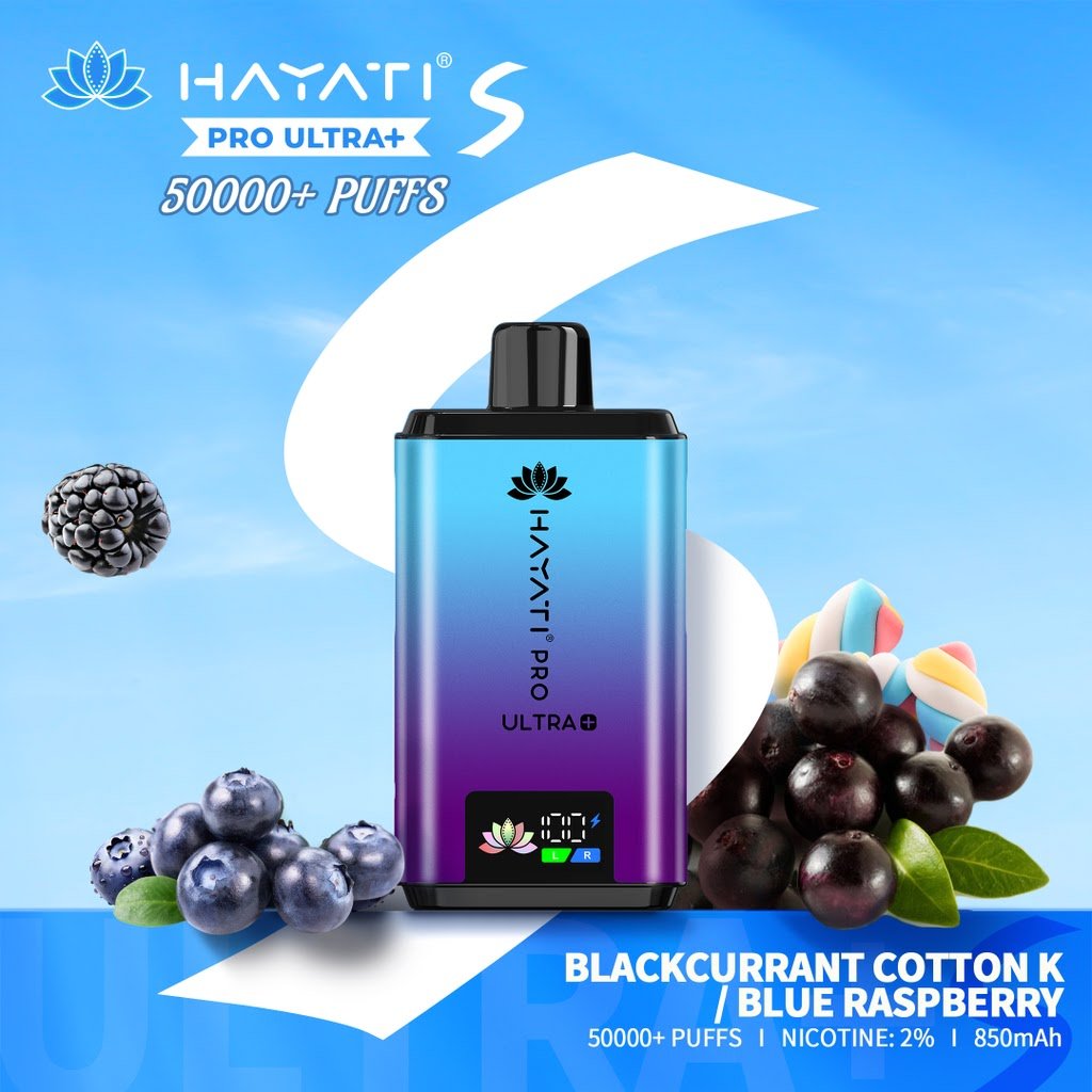 Hayati Pro Ultra Plus S 50K Prefilled Pod Vape Kit – Rechargeable Dual Flavour System UK - Noble Vape