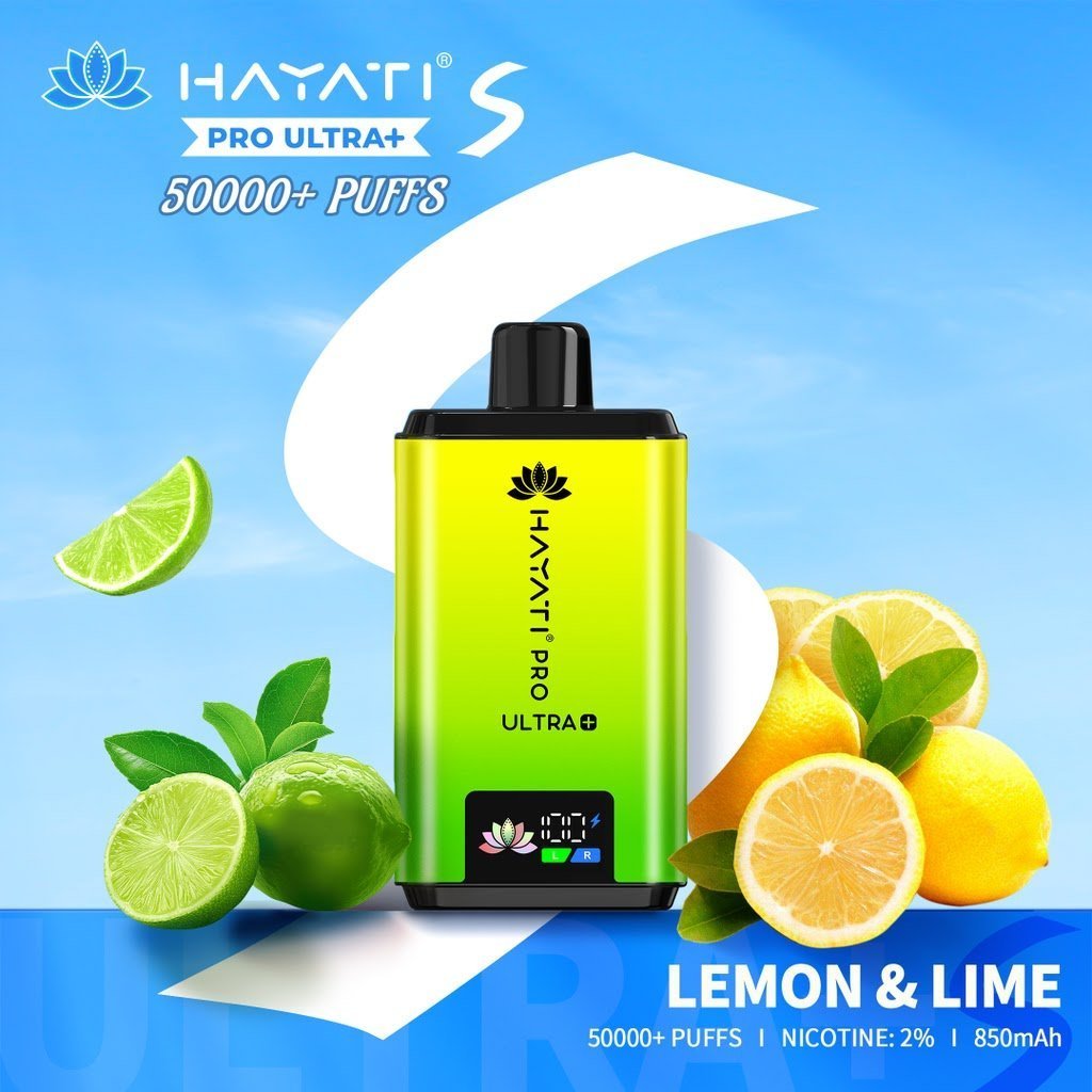 Hayati Pro Ultra Plus S 50K Prefilled Pod Vape Kit – Rechargeable Dual Flavour System UK - Noble Vape
