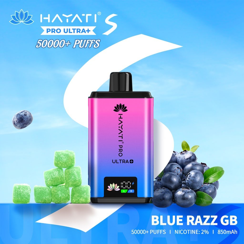 Hayati Pro Ultra Plus S 50K Prefilled Pod Vape Kit – Rechargeable Dual Flavour System UK - Noble Vape