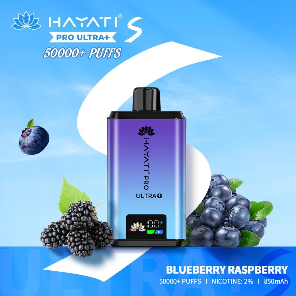 Hayati Pro Ultra Plus S 50K Prefilled Pod Vape Kit – Rechargeable Dual Flavour System UK - Noble Vape