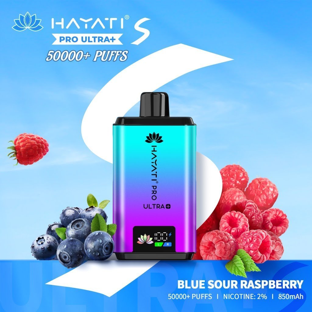 Hayati Pro Ultra Plus S 50K Prefilled Pod Vape Kit – Rechargeable Dual Flavour System UK - Noble Vape