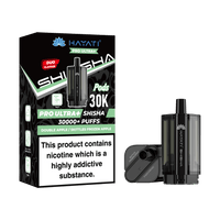 Hayati Pro Ultra Plus Shisha 30K Prefilled Pods – Replacement Dual Flavour Pods - Noble Vape Double-Apple-Skittles-Frozen-Apple