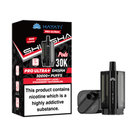 Hayati Pro Ultra Plus Shisha 30K Prefilled Pods – Replacement Dual Flavour Pods - Noble Vape Strawberry-Laces-Strawberry-Watermelon