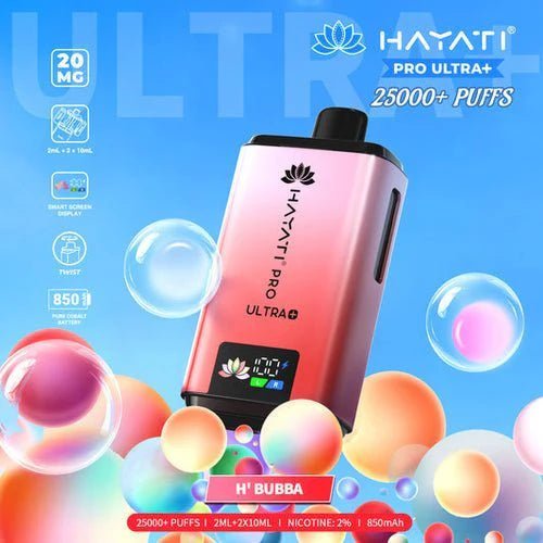 Hayati Rubik 7000 Puffs Prefilled Pod Vape Kit - Noble Vape