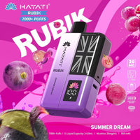 Hayati Rubik 7000 Puffs Prefilled Pod Vape Kit - Noble Vape