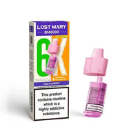 Lost Mary BM6000 Prefilled Pods – Replacement Pods for BM6000 Pod Vape Kit UK - Noble Vape