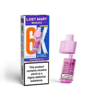 Lost Mary BM6000 Prefilled Pods – Replacement Pods for BM6000 Pod Vape Kit UK - Noble Vape