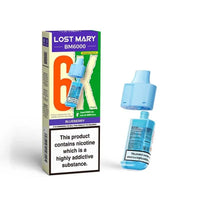 Lost Mary BM6000 Prefilled Pods – Replacement Pods for BM6000 Pod Vape Kit UK - Noble Vape