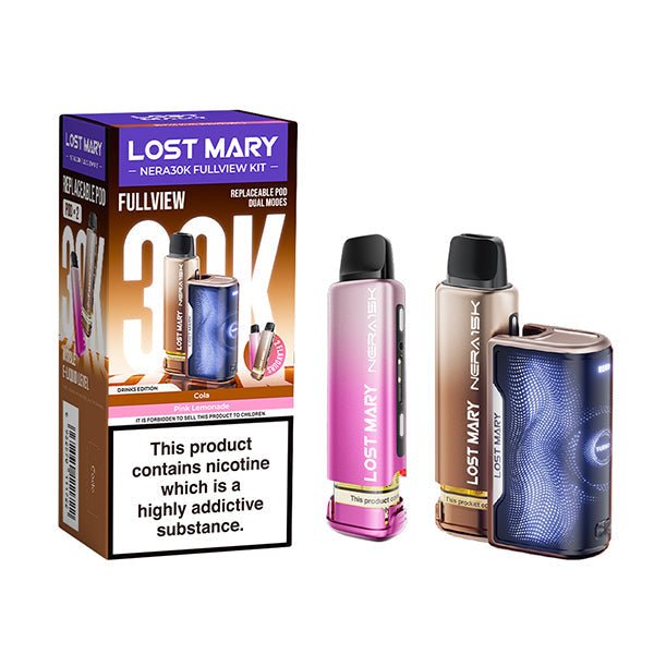 Lost Mary Nera 30K Fullview Prefilled Pod vape Kit