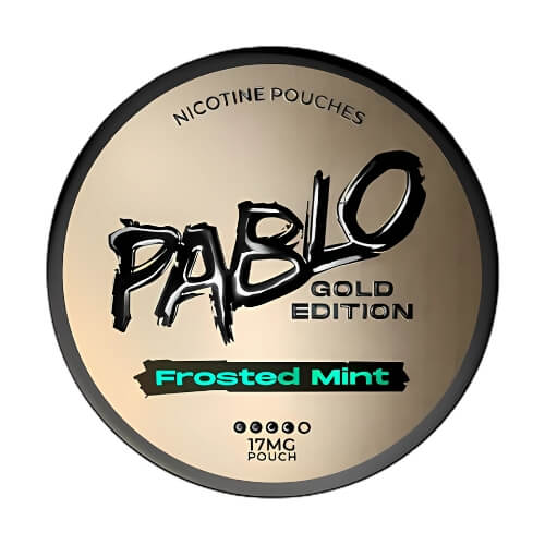 Pablo Gold Edition Nicotine Pouches – Strong 17mg Tobacco - Free Nicotine Pouches UK - Noble Vape