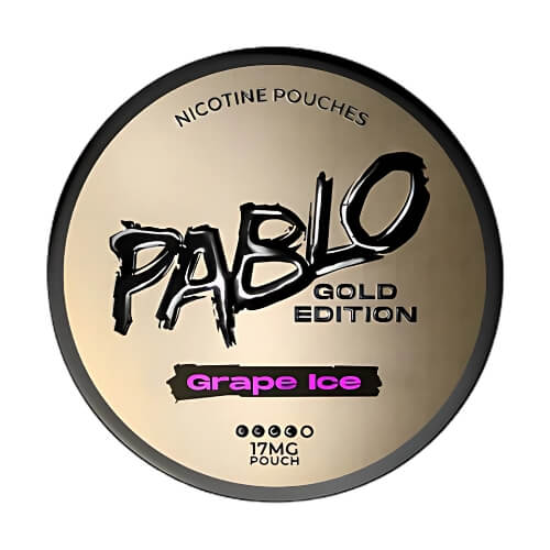 Pablo Gold Edition Nicotine Pouches – Strong 17mg Tobacco - Free Nicotine Pouches UK - Noble Vape
