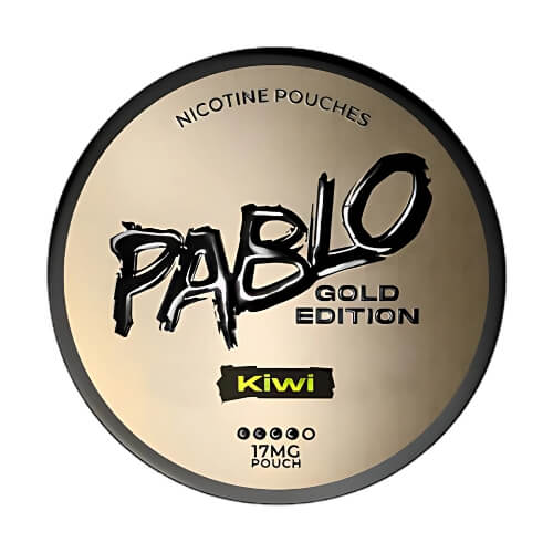Pablo Gold Edition Nicotine Pouches – Strong 17mg Tobacco - Free Nicotine Pouches UK - Noble Vape
