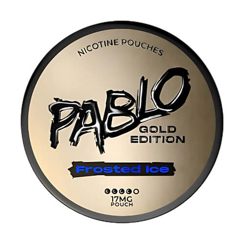 Pablo Gold Edition Nicotine Pouches – Strong 17mg Tobacco - Free Nicotine Pouches UK - Noble Vape