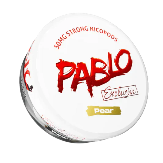 Pablo Nicotine Pouches – Extra Strong Tobacco-Free Nicotine Pouches (30mg–50mg) UK - Noble Vape Pear-50mg