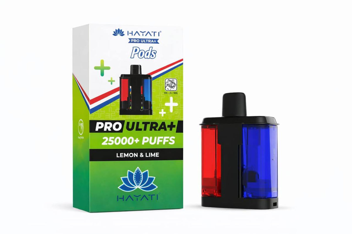 Hayati Pro Ultra 25000 Puffs Souvenir Edition Pod Vape Kit – Rechargeable Dual Flavour System UK - Noble Vape 