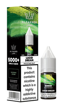 Al Fakher Nic Salt E‑Liquid 10ml – Premium Nicotine Salt Vape Juice UK (Multiple Flavours) - Noble Vape Lucid-Dream