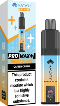 Hayati Pro Max+ 6000 Puffs Prefilled Kit - Noble Vape Caribb-Crush