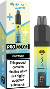 Hayati Pro Max+ 6000 Puffs Prefilled Kit - Noble Vape Fruit-Twist