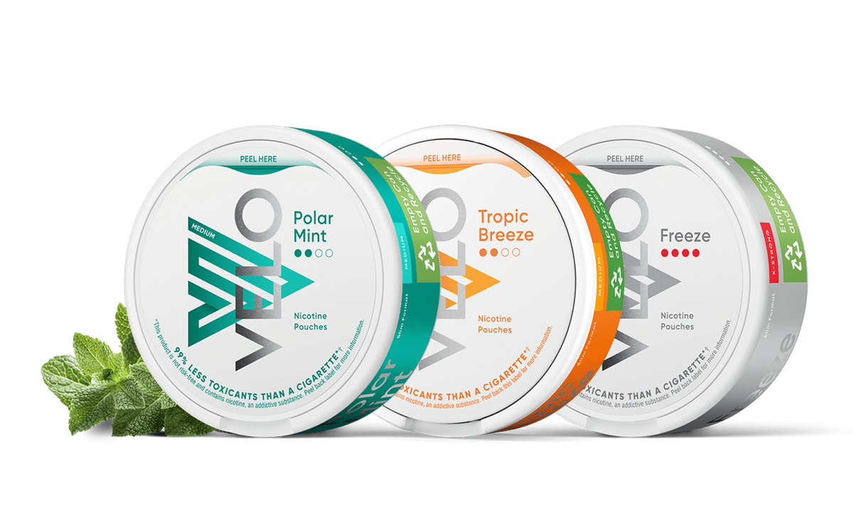 VELO Nicopods nicotine pouches UK can